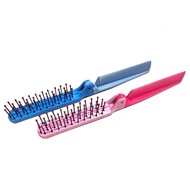 【 READY STOCK 】( NO.108 ) ( 0700 ) ( 1 PCS ) ( COLOUR RANDOM ) Sikat Rambut Plastik Hair Comb Plasti
