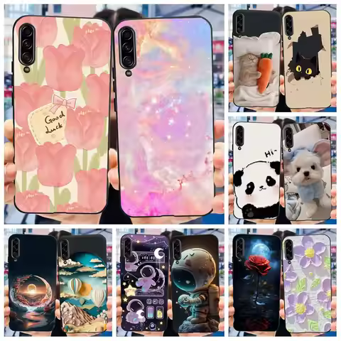 For Samsung Galaxy A90 5G Case Popular Flower Soft Silicon Phone Cover For Samsung A90 5G Fundas A 9