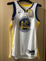 NBA warriors Curry jersey 勇士球衣 白色