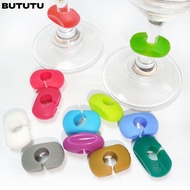 BUTUTU Silicone Cup Labels Tag Bar For Party Creative