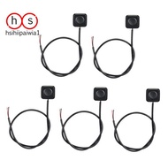 Momentary Push Button on Off Switch Black Plastic 12V 24V  Mount Mini Button Switch