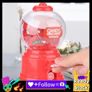 Icegg Cute Sweets Mini Candy Machine Bubble Gumball Dispenser Coin Bank Toy