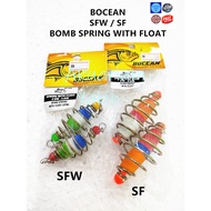 2PCS BOCEAN SFW / SF BOMB SPRING WITH FLOAT PANCING PERAMBUT SPRING