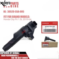 READY STOCK HONDA CITY GM6 / JAZZ GK / BRV TSA (2014-2019) IGNITION PLUG COIL 30520-55A-0050 30520-5