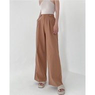 BW551 BUTTONED LINEN cullote