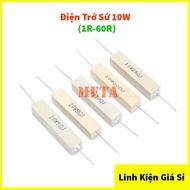 10W Ceramic Resistor 5% Error - 10W Power Resistor Value 1R to 60R