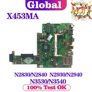KEFU X453M Mainboard For ASUS X453MA P453MA F453MA Laptop Motherboard N2830/N2840 N2930/N2940 N3530/