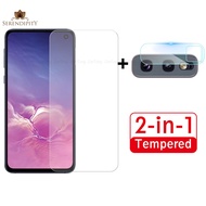 3 in 1 For Samsung Galaxy S10e Film Guard 9H Premium TEMPERED GLASS Screen Protector