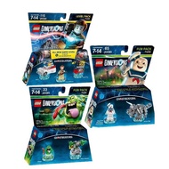 LEGO LEGO Dimension Dimension Series Ghostbusters 71228 71233 Marshmallow Ghost 71241 Slime