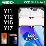 Genon IPS LCD for Vivo Y11 Y12 Y15 Y17 Y3 Y3s LCD Display Touch screen with Frame Replacement Parts