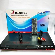 DVD PLAYER RINREI DRN-533K DRN BESI DRN 533D & PLASTIK OPTIK - ELEKTRONIKK  SHP