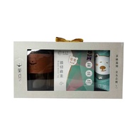 【茶立方】熊纖盈花茶禮盒(花茶5入/盒+熊讚環保玻璃杯1入+熊愛你環保提袋1入)