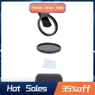 52mm Lens Filter Adjustable Light Reduction Variable ND Filter Phone DSLRs Smartphones Photography A