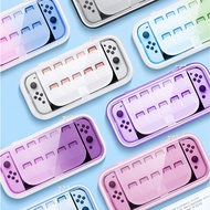 New Clear PU Hard Game Bag for Nintendo Switch/V1/V2 Storage Bag Protective Case Cover for Nintendo Switch OLED NS Accessories