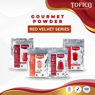 Tofico All Variants Red Velvet Powder Premium Red Velvet Flavored Drink Powder 1 KG Official Tofico 