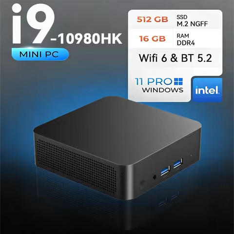 【3-year warranty】2026 New Portable Mini PC Gamer Intel Core i9 10980HK Windows 11 Mini Computer Gami