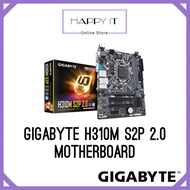 Gigabyte H310M S2P 2.0 LGA1151 Micro ATX Motherboard (GA-H310M S2P 2.0)
