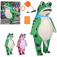 [BlF] Funny Frog Costume Party Costume Cartoon Character Cosplay Costume Inflatable Costume Frog Sui