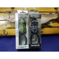 Daiwa Steez Frog/Daiwa D-Frog & Daiwa Steez Popper frog/Daiwa D-Popper frog