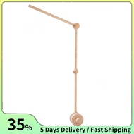 Crib Mobile ARM Rotating Wooden Mobile Arm for Crib Baby Mobile Hanger Nursery Mobile Stand for Crib
