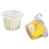 50Pcs Disposable Yogurt Cup With Lid 4OZ Party Plastic Cup 120ml Dessert Mousse Cup Clear Disposable