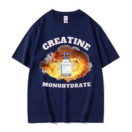 T-Shirt Gothic Funny Gym Wear - Unisex Cotton Clothes with Cover Sleeve