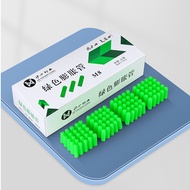Green Plastic Expansion Pipe 6 Mm./8 Mm. Single-Piece Thick Rubber Extension Plug