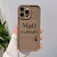 A string of English letters Compatible for vivo Y17s Y27 Y36 Y12 Y12 Y20 Y50 Y21 Y91 Y15 Y51 Y91 Y22 Y16 Y27 Y22 Y93 Y95 Phone Case Silicon Anti-Fall Cover