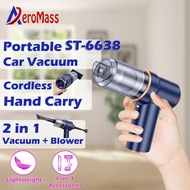 Aeromass 3in1 Cordless Handheld Vacuum Cleaner ST-6638 Pro (2024) 43800PA High Suction