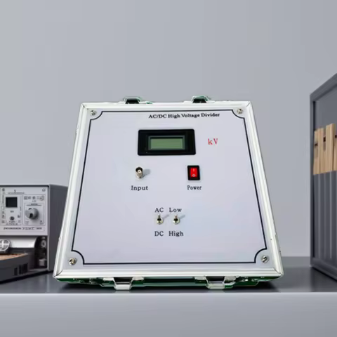 100kV High Voltage Kilo Volts Meter Power Frequency AC/DC High and Low Voltage Measuring Divider HV 