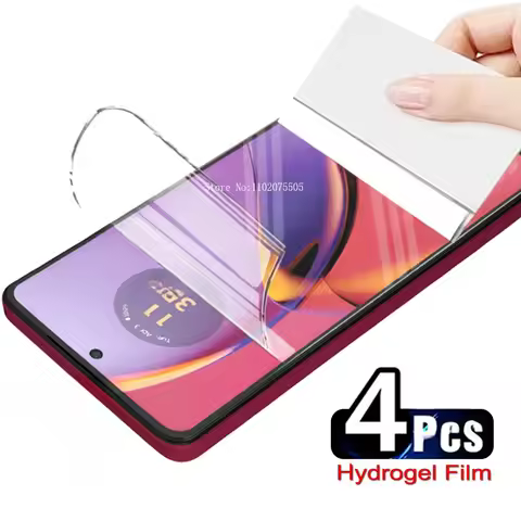 4PCS Hydrogel Film For Motorola Moto G84 G54 G51 G22 G14 Screen Protector For Motorola Edge 30 50 Ul