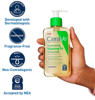 SG ♥️ Cerave cleanser Acne cleansing foam facial wash Stridex Toner Pad Oil cleanser face soap foami