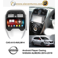 NISSAN ALMERA 2014 - 2019 9" ANDROID PLAYER CAR CASING