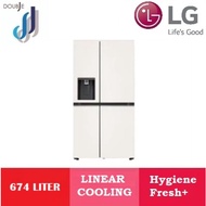 LG 674L Side-by-Side Refrigerator GC-L257KQKW
