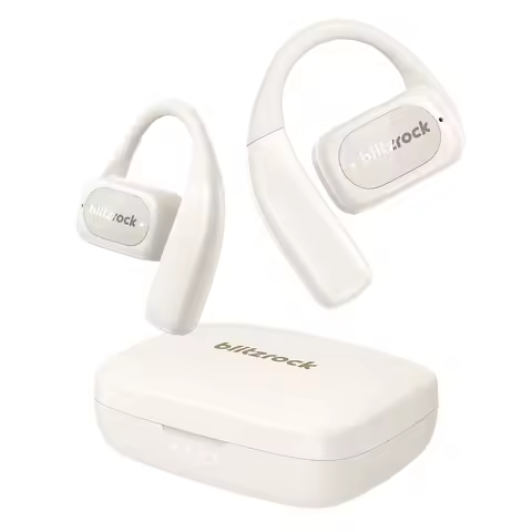 BR-CT3 Open Ear Earbuds bluetooth V5.4 Earphones Air Conduction Earhook Enhanced Bass 4 Mics Clear C