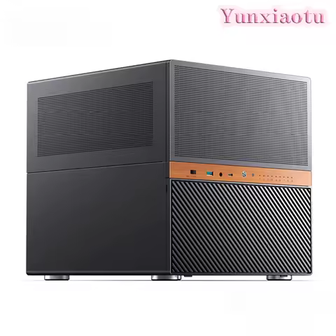Jonsbo N6 9 Bay Hot Swap NAS Chassis M ATX Motherboard Support with 240mm AIO and 320mm GPU Desktop