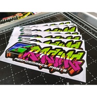 GRacing G-racing Graffiti 7" Sticker | Water And Fade Resistance