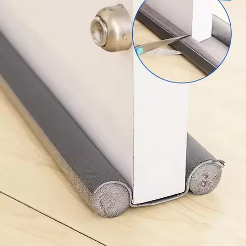 1PC Flexible Under Door Draft Stopper Door Bottom Seal Strip Weather Strip Thicker Anti-Cold Gap Blo
