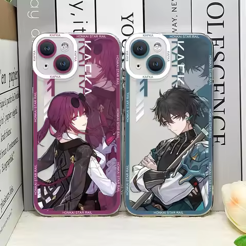 Honkai Star Rail Sampo Jing Yuan Kafka Phone Case for IPhone 16 15 Pro Max 7 8 14 Plus 13Mini 12 11 