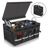 Car Storage Box Portable Large Capacity Foldable Storage Box Car Storage Box