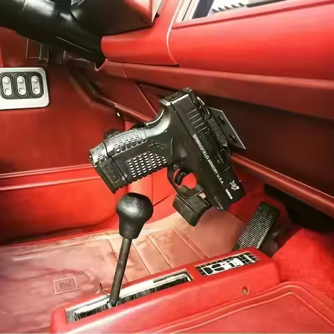 2025 Gun Mount Magnetic Pistol Holder Handgun Car Bedside for Glock G17 19 22 34 43X Taurus G2C 1911