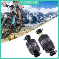 GOO Mountain Bike Air Shock Absorbers 100mm 125mm Scooter Alloy Folding  Rear Shock Cycling Parts