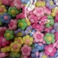 RANDOM FLOWER BEAD 1 POUND