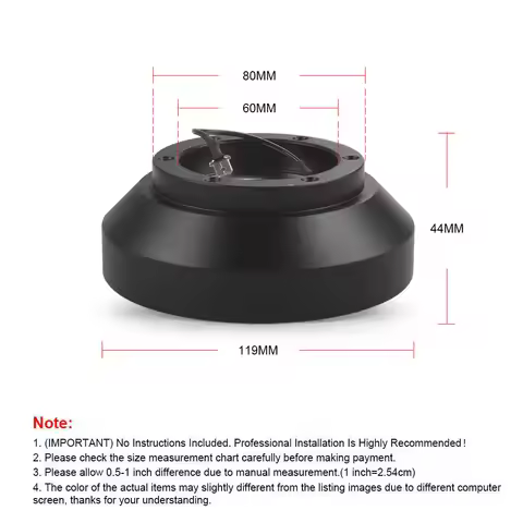 SHORT HUB Adapter For 1983-1990 BMW E30 M3 M5 318I 325 528 6 Series 7 Series