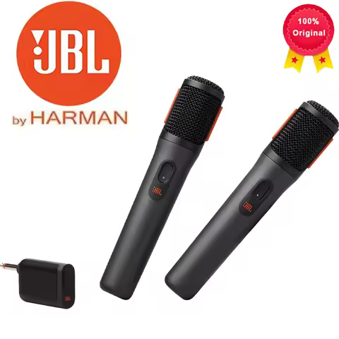 JBL PartyBox Authentic Authorization Portable Handheld Wireless Mic Adaptive Noise Reduction for Hol