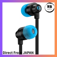 [Direct from JAPAN]Logitech G Gaming Earphones G333 Wired Earphones Black Inline Microphone 3.5mm US