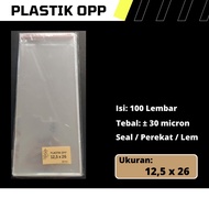 OPP Plastic Size 12.5 cm x 26 cm 12.5x26 cm/ 12.5 x 26 cm/