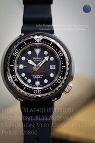 🔵狀態佳SEIKO精工55周年紀念限量版吞拿✅- SLA041 (SBDX035)🔥
二手中古 SEIKO 精工 Prospex 55th Anniversary Limited Edition 10