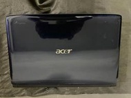 故障品-ACER宏碁4736ZG 14吋筆記型電腦(藍色)....不過電,不開機