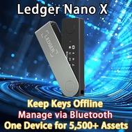 Ledger Nano X Hardware Wallet | Secure Cold Storage for Crypto Assets | Bluetooth Crypto Walle